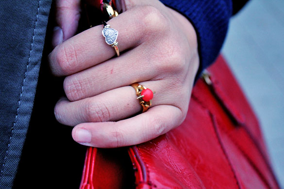 Red and Gold Ring