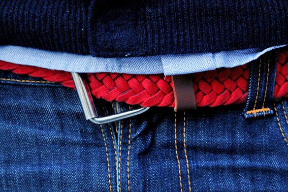 red belt accessories