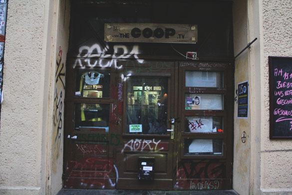 A cool door in berlin hackescher markt