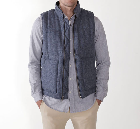 Outlier blue vest