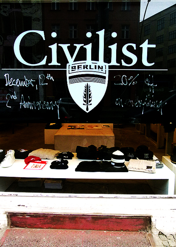 civilist berlin front window