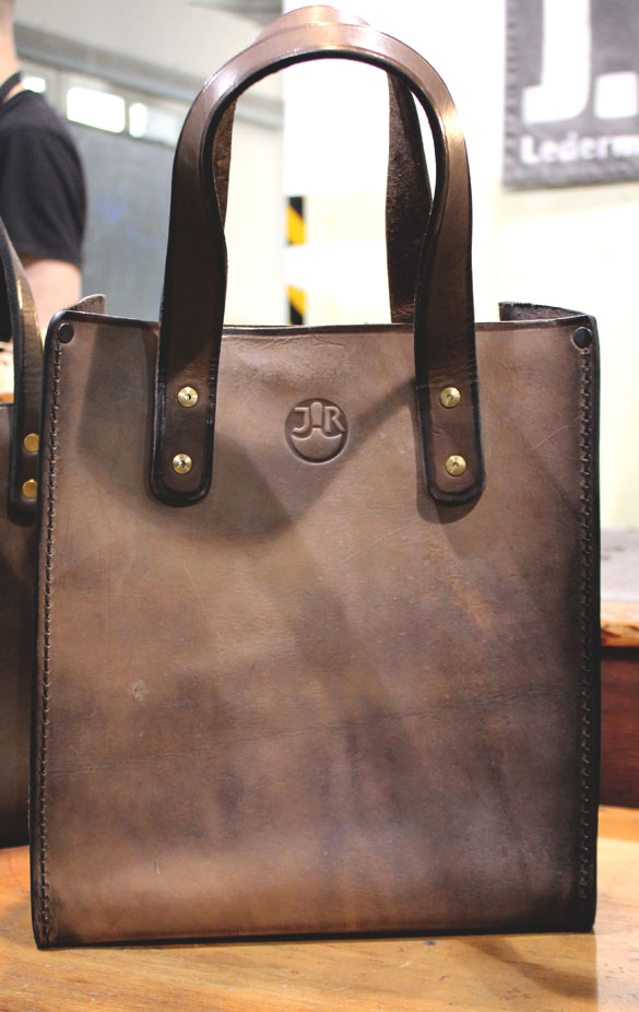  jr ledermanufaktur leather tote bag