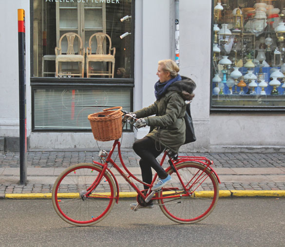 red holland bike