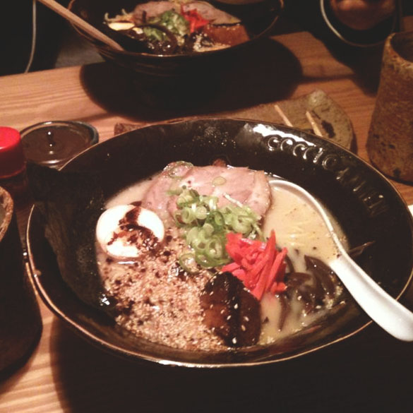 tonkotsu ramen in cocolo berlin