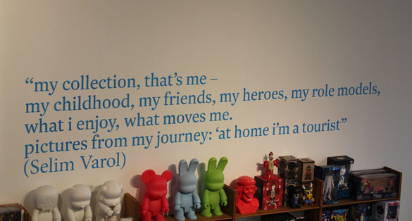 selim varol quote at art and toys exhibition in berlin