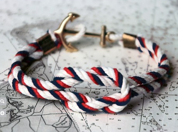 kiel james patrick rope bracelet